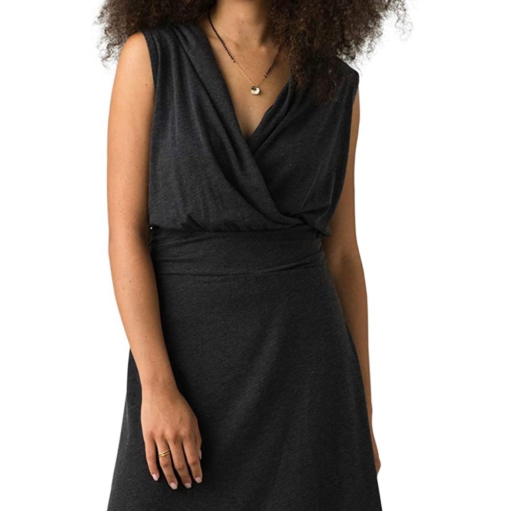 prAna Women’s Corissa Dress, Medium, Gray